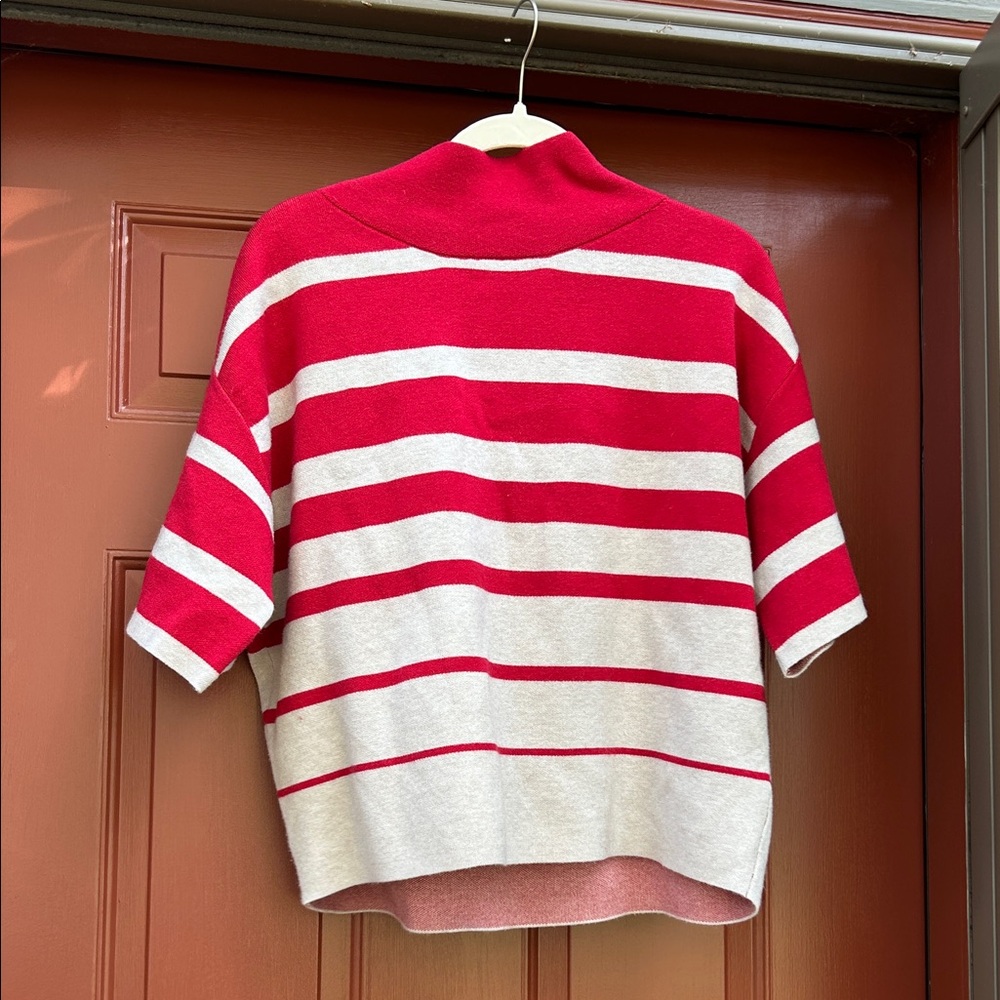 Maeve Anthropology Striped Knit Sweater